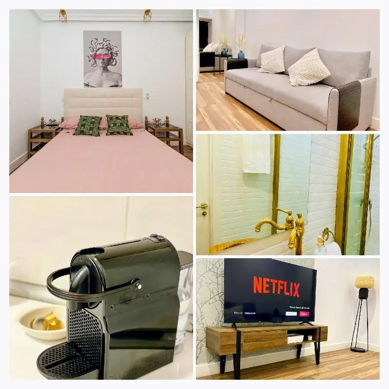 마드리드 시내의 아파트먼트 (50m², 침실 1개, 프라이빗 욕실 1개) (Zentrum Madrid, Wohnung, Charmant, 2 Zimmer) 1